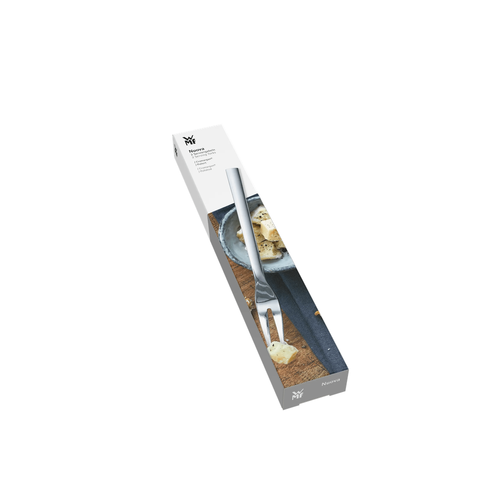 Set de furculite pentru servire WMF Nuova, 2 piese, Cromargan®