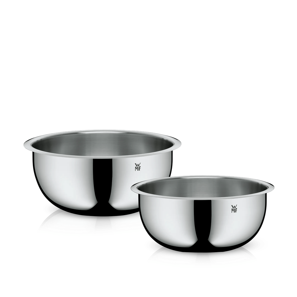 Set 2 boluri de bucatarie WMF Gourmet, Cromargan®, 3L si 4L, argintiu