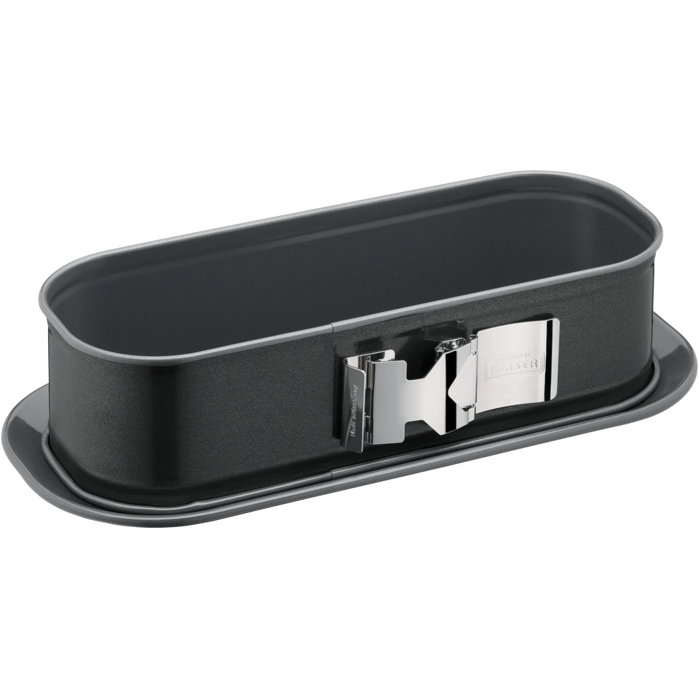 Forma de copt KAISER La Forme Plus, 30 x 11 cm, baza detasabila, negru