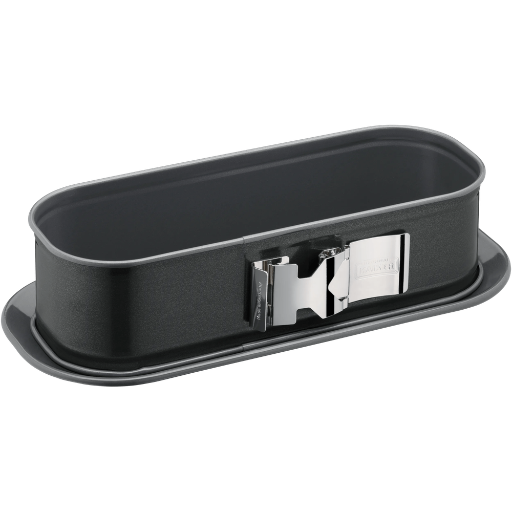 Forma de copt KAISER La Forme Plus, 30 x 11 cm, baza detasabila, negru