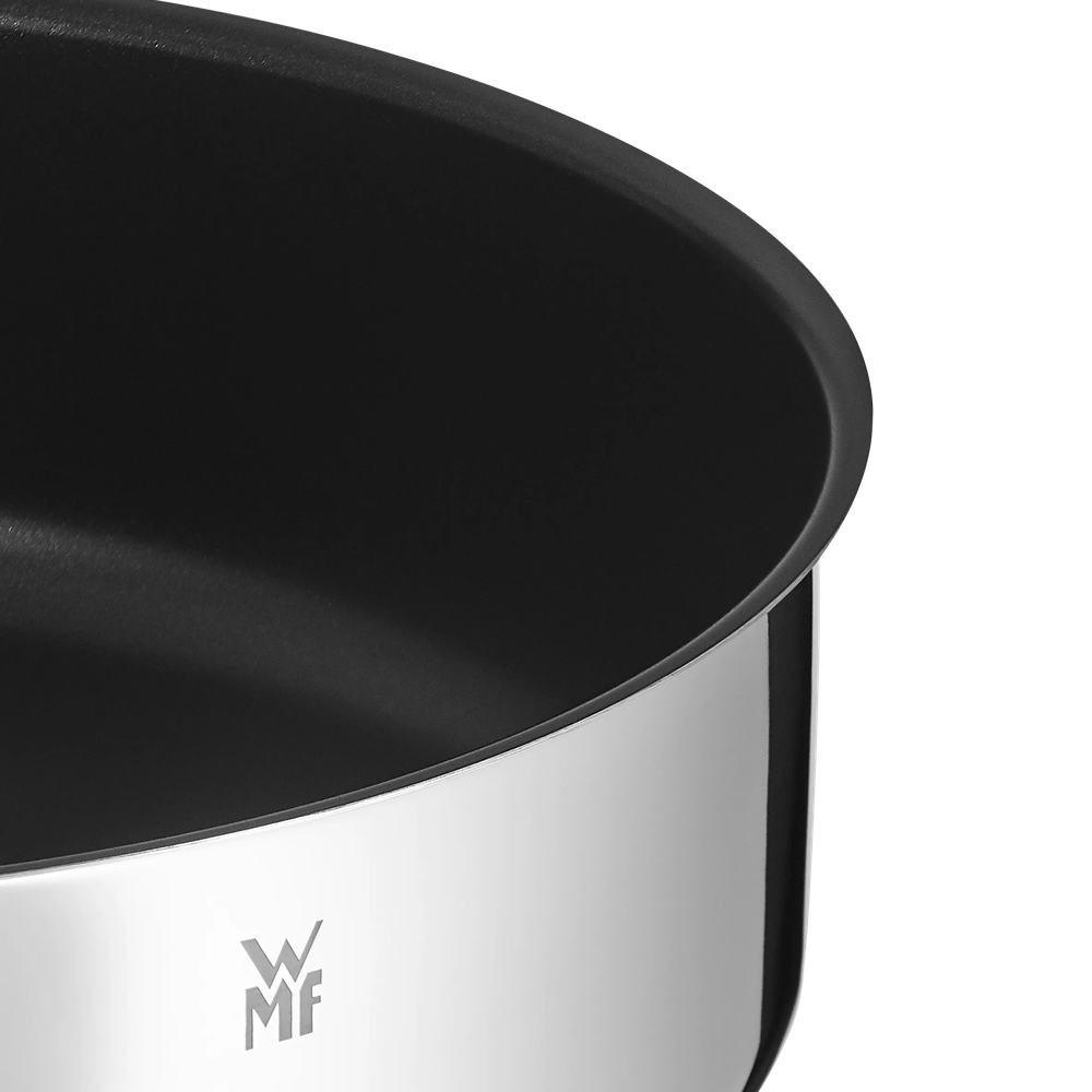 Tigaie pentru servirea tocanitelor WMF de 28 cm cu capac, argintiu