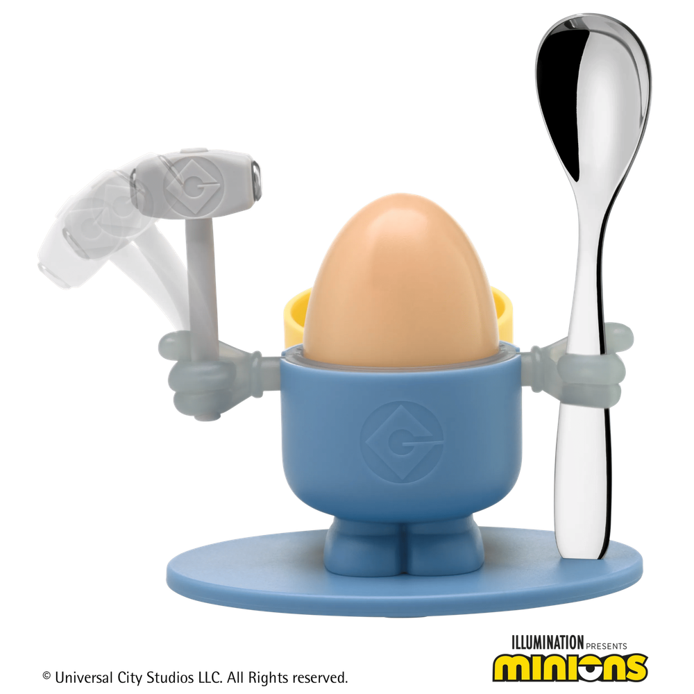 Suport pentru oua WMF Minions, lingurita inclusa Cromargan®