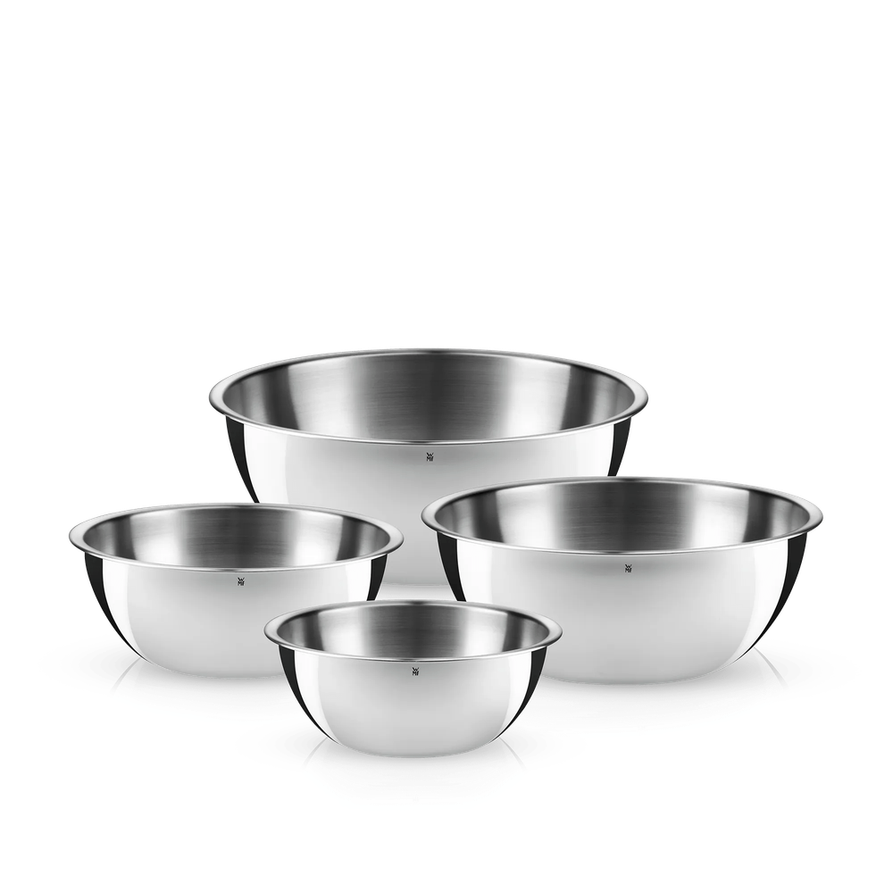 Set 4 boluri de bucatarie WMF Gourmet, 16/18/22/24 cm, Cromargan®