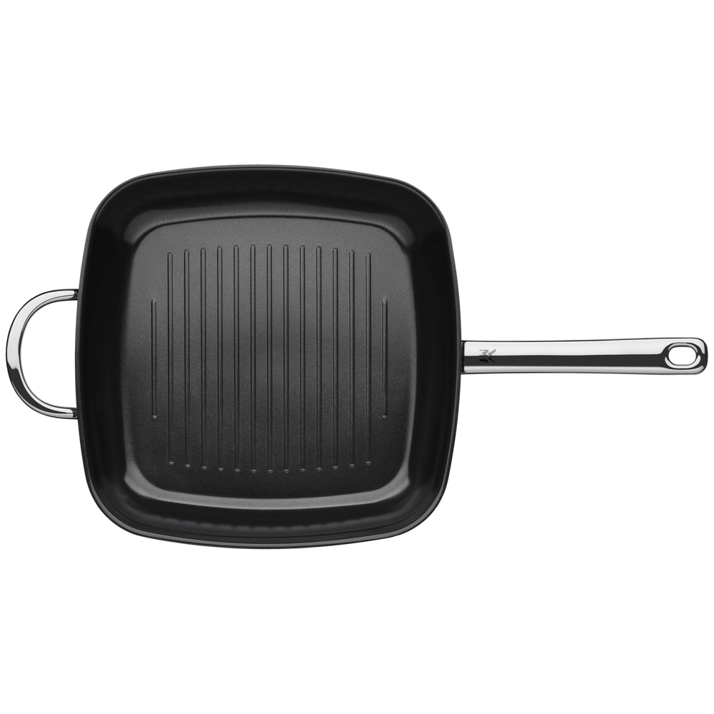 Tigaie grill WMF Durado, 28 cm, invelis ceramic, Cromargan®, inductie