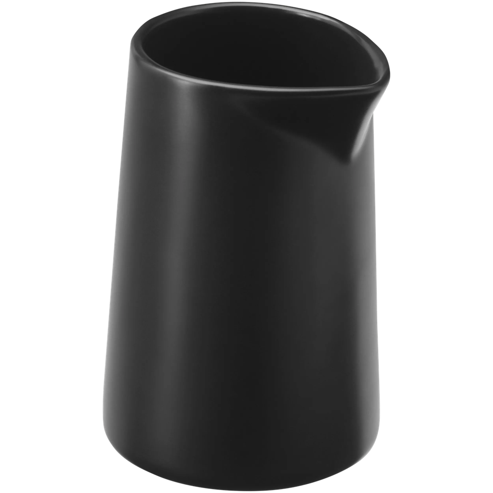 Recipient pentru lapte WMF Kineo, 270 ml, capac lemn, negru mat