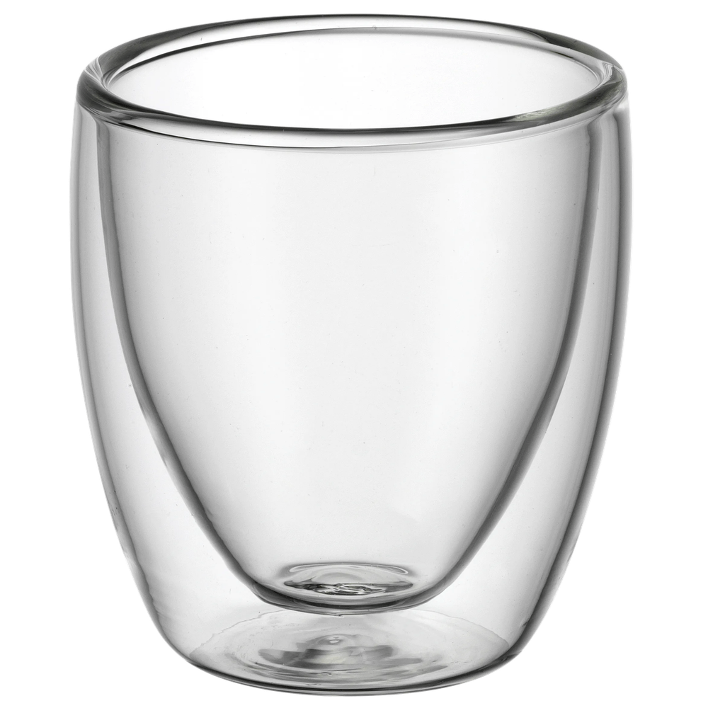 Set 2 pahare cu perete dublu pentru espresso WMF Kult, sticla