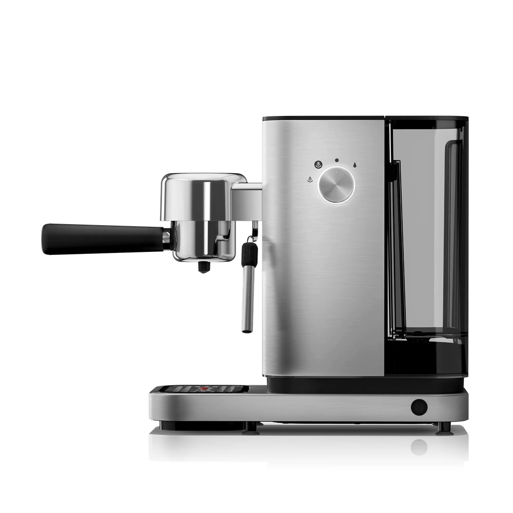 Espressor manual WMF Lono, 15 bari, duza cappuccino, argintiu