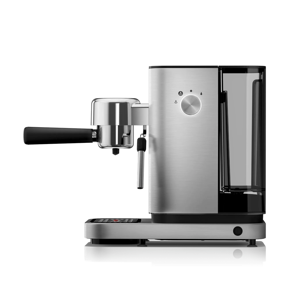 Espressor manual WMF Lono, 15 bari, duza cappuccino, argintiu