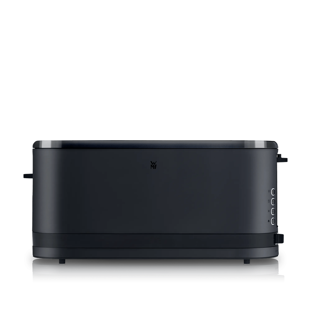 Prajitor de paine WMF KITCHENminis, 900W, 7 trepte, Cromargan®, negru