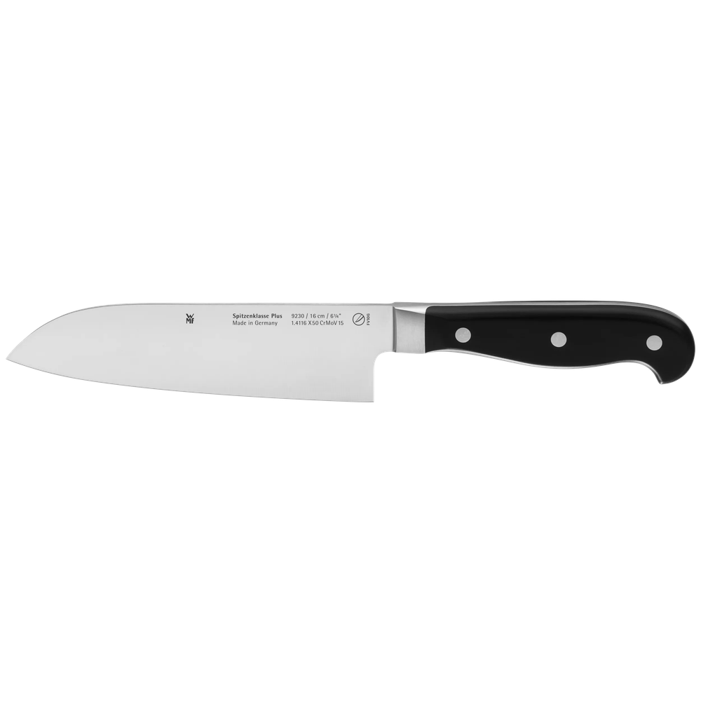 Cutit santoku WMF Spitzenklasse Plus, 16 cm, maner ergonomic
