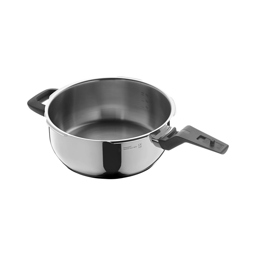 Set 2 oale sub presiune WMF Perfect Premium, 4.5L si 3L, Cromargan®