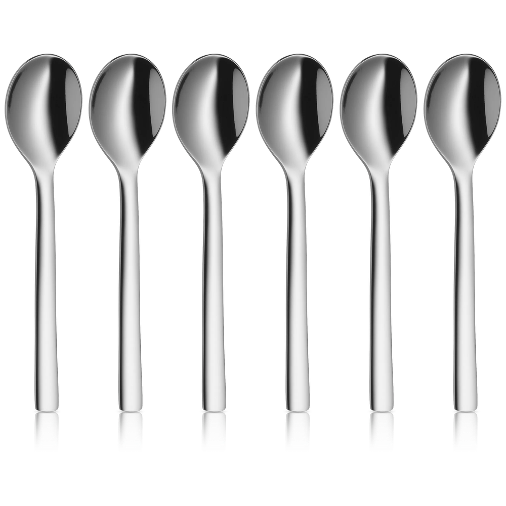Set lingurite pentru cafea WMF Nuova, 6 piese, 11 cm, Cromargan®