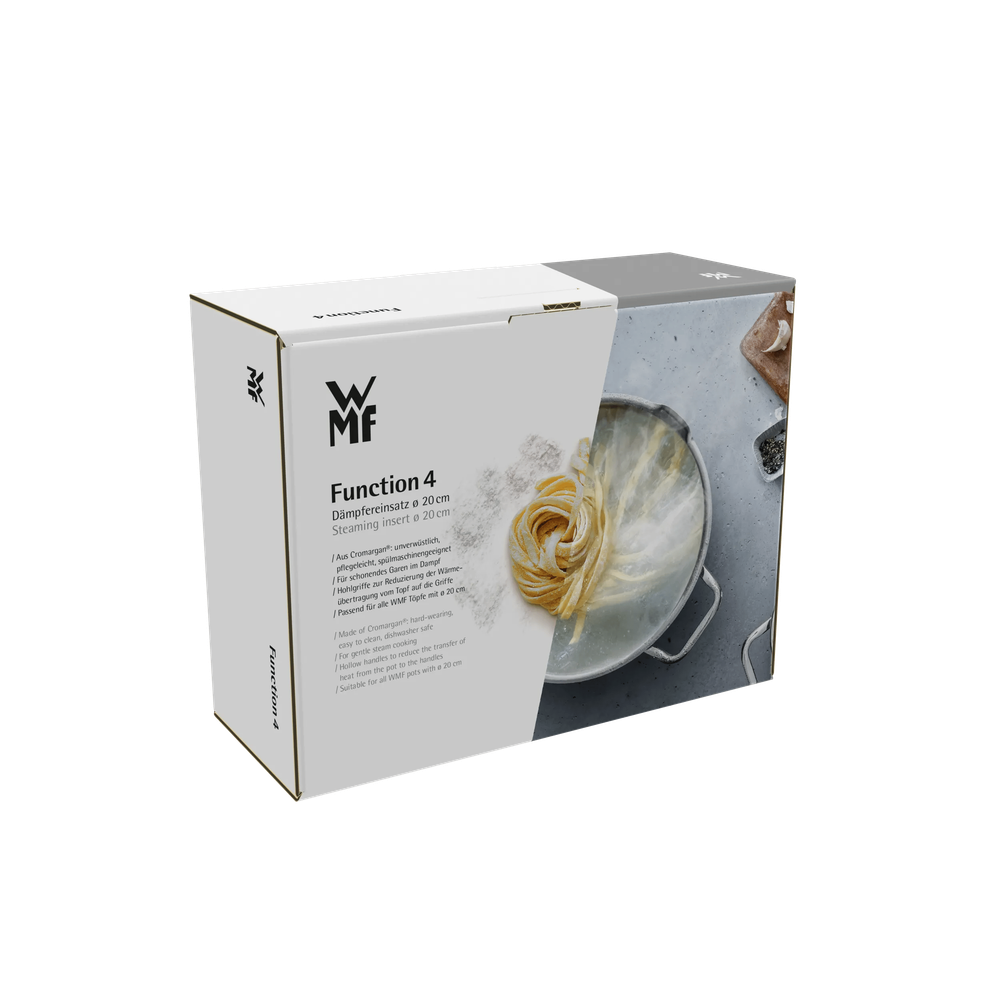 Cos pentru gatit la abur WMF Function 4, 20 cm, 3.3 L, Cromargan®