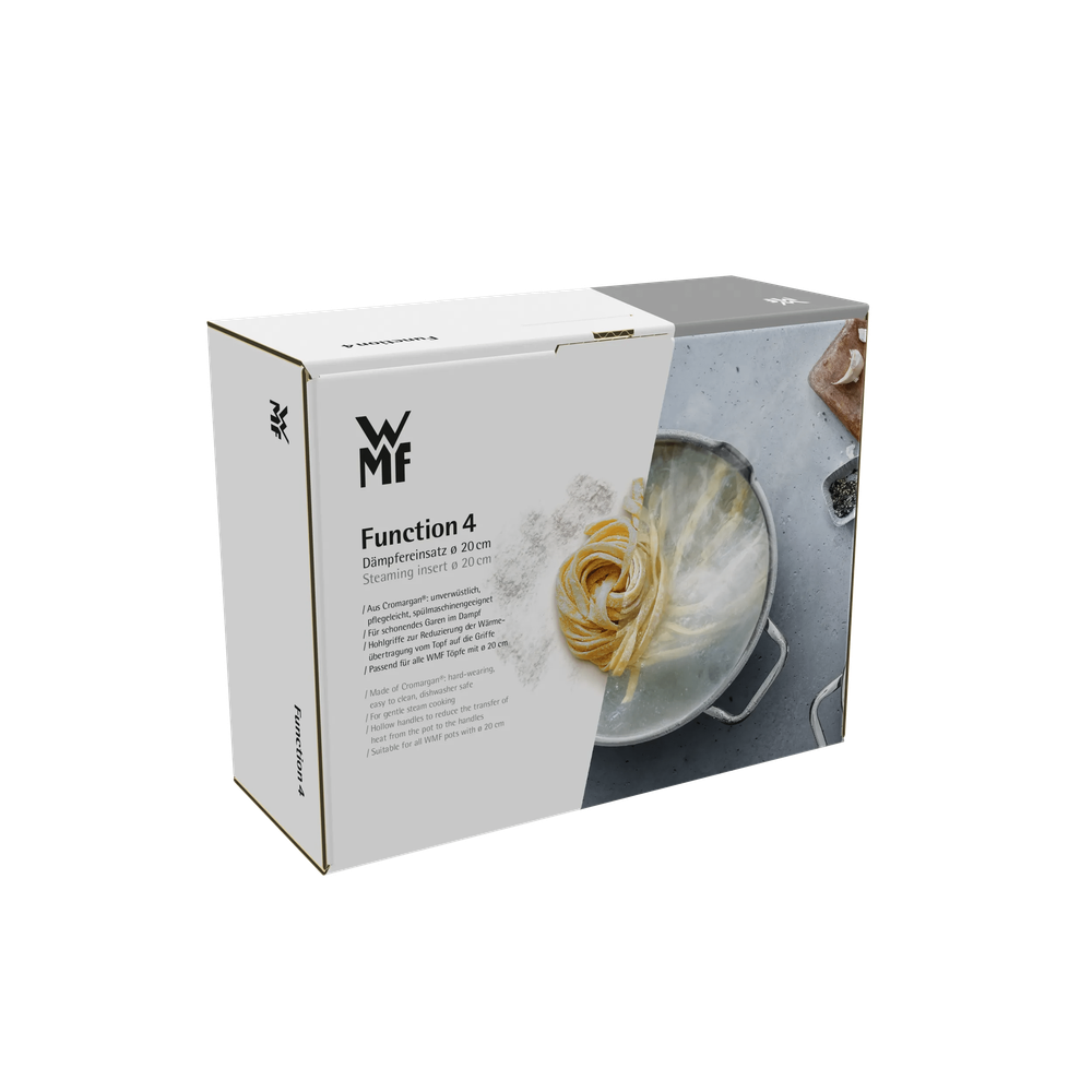 Cos pentru gatit la abur WMF Function 4, 20 cm, 3.3 L, Cromargan®