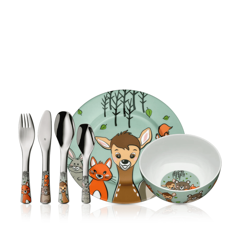 Set tacamuri copii WMF Forest Friends, 6 piese, portelan, Cromargan®
 