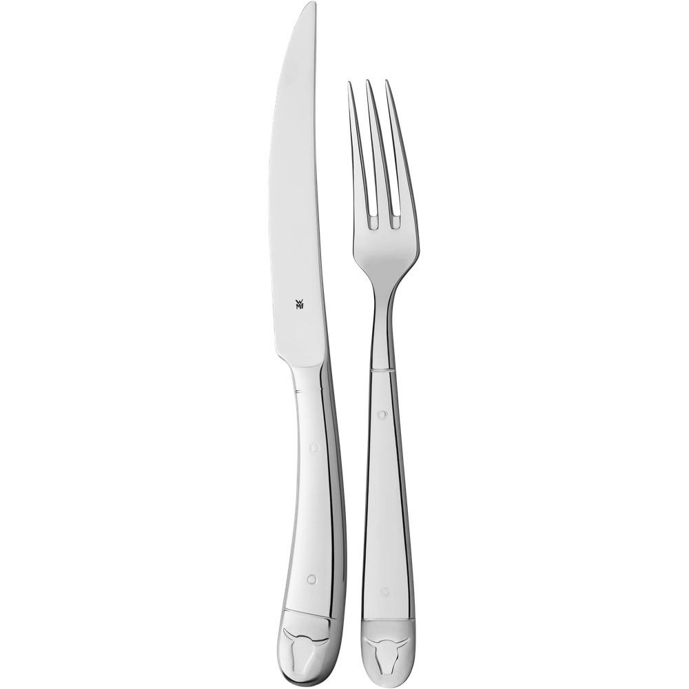 Set tacamuri pentru friptura WMF BullsHead, 12 piese, Cromargan®
