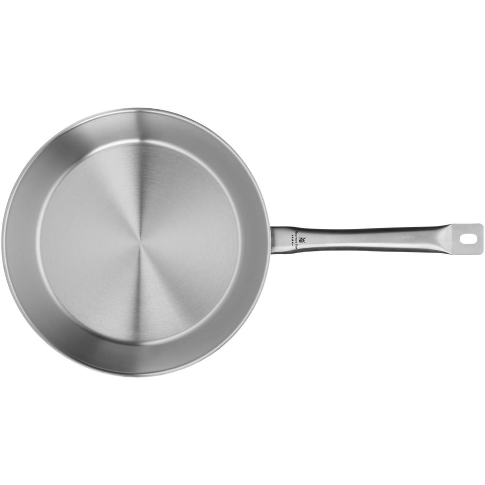 Tigaie WMF Gourmet Plus, 28 cm, Cromargan®, baza TransTherm®, inductie