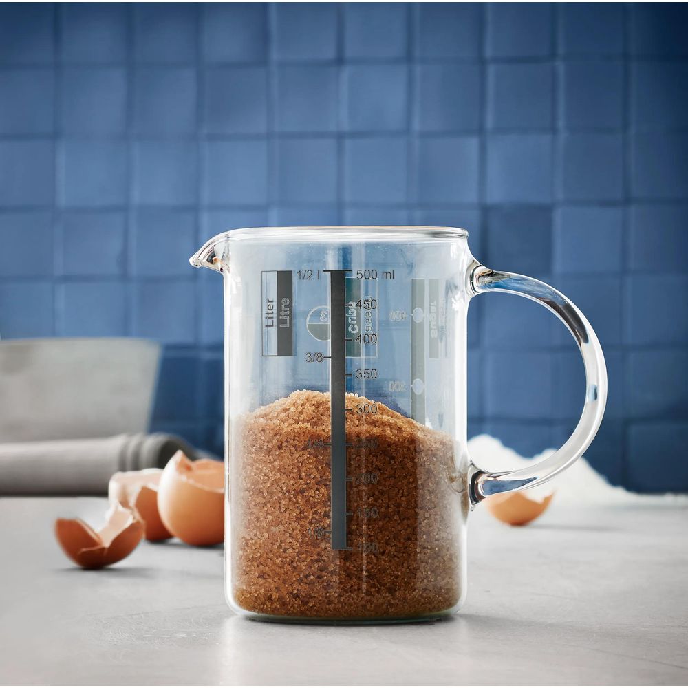 Cana gradata din sticla termorezistenta WMF, 0.5L