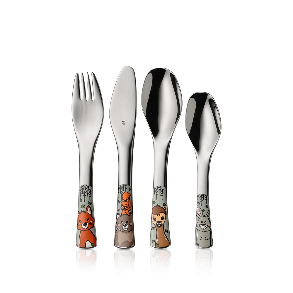 Set de tacamuri pentru copii WMF Forest Friends, 4 piese, Cromargan®