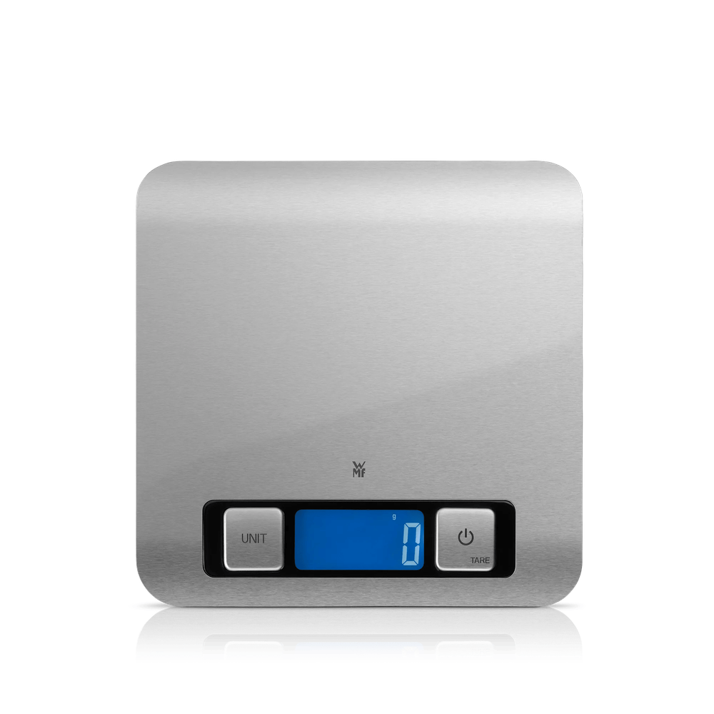 Cantar de bucatarie WMF, 5 kg, functie tara, otel inoxidabil, 