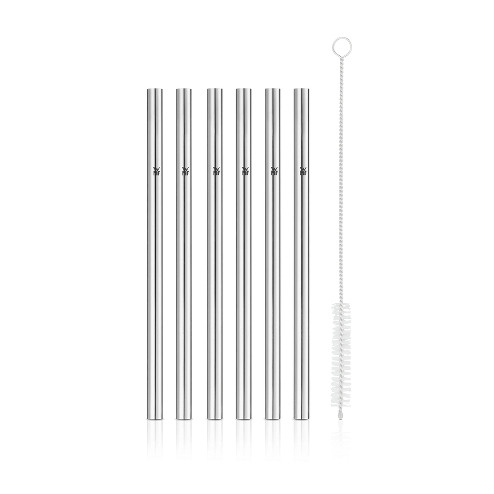 Paie de baut WMF, 6 piese, otel inoxidabil, 18 cm, perie inclusa