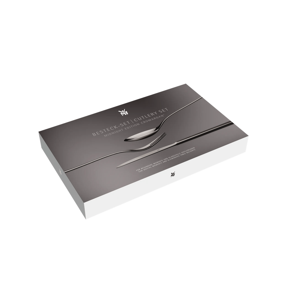 Set de tacamuri WMF Sitello Midnight Edition, 30 piese, Cromargan®