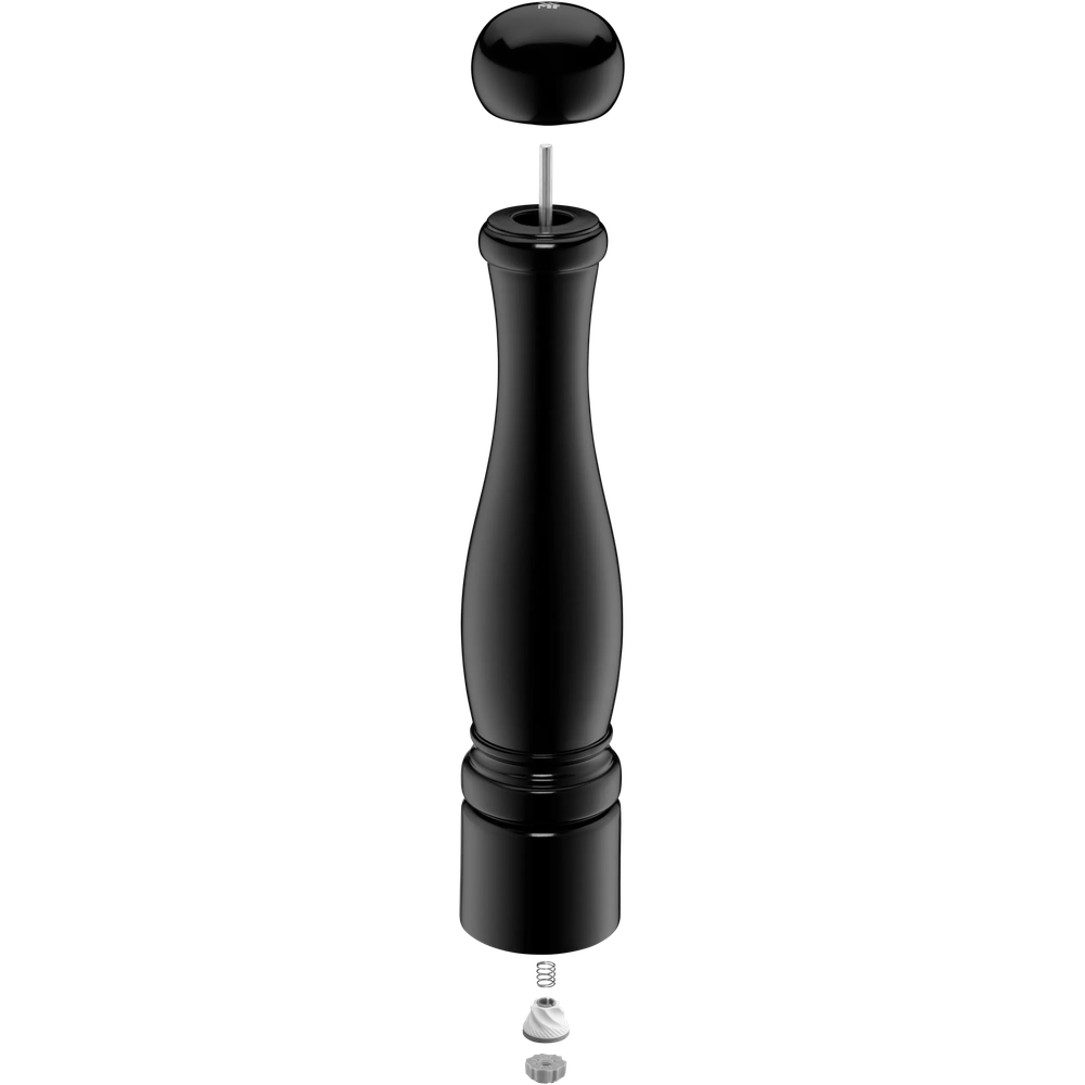 Rasnita pentru sare si piper WMF Ceramill, 40 cm, lemn de fag, negru