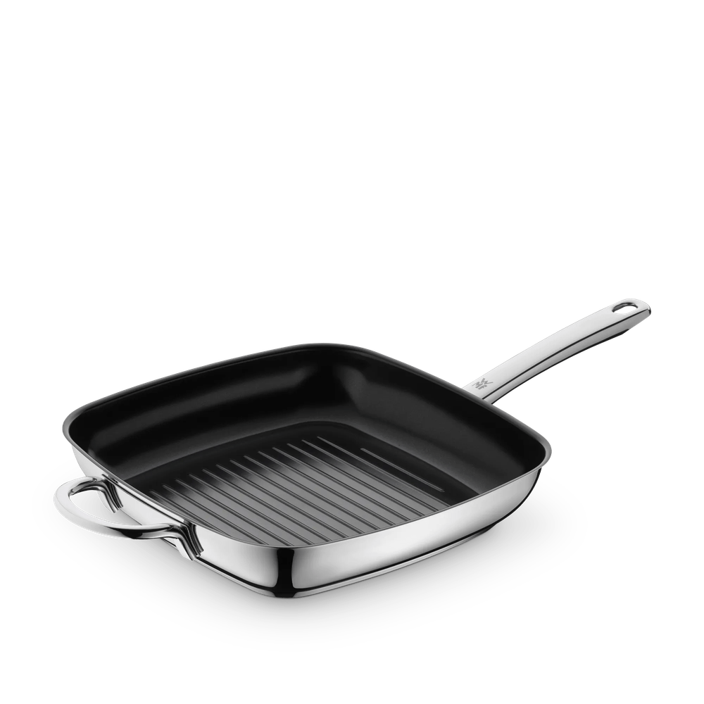 Tigaie grill WMF Durado, 28 cm, invelis ceramic, Cromargan®, inductie