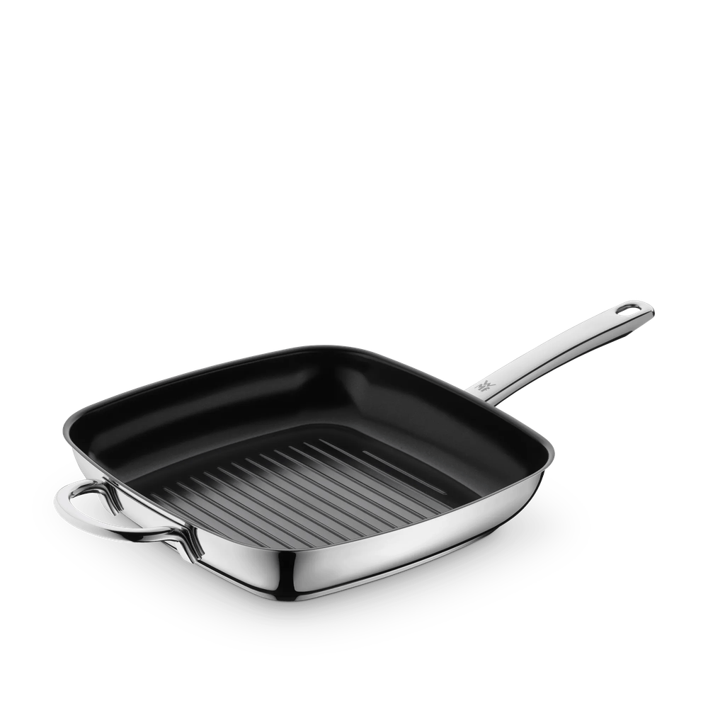 Tigaie grill WMF Durado, 28 cm, invelis ceramic, Cromargan®, inductie