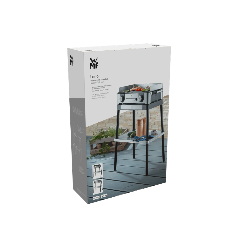 Suport pentru gratar WMF Lono Master, inaltime 84 cm, Cromargan®