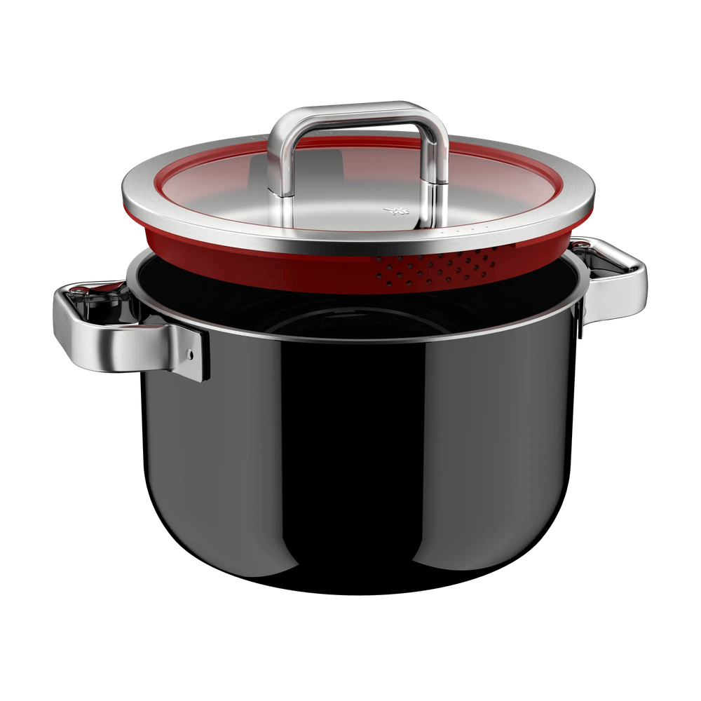 Set 4 piese WMF Fusiontec Function Pro, Fusiontec&reg;, inductie, negru