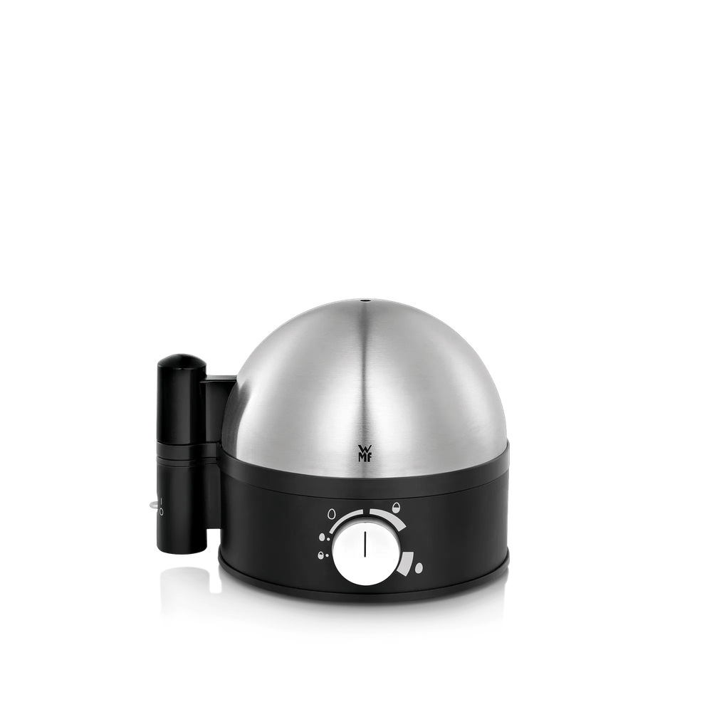 Fierbator de oua WMF Stelio 415070011, Cromargan®, negru & argintiu