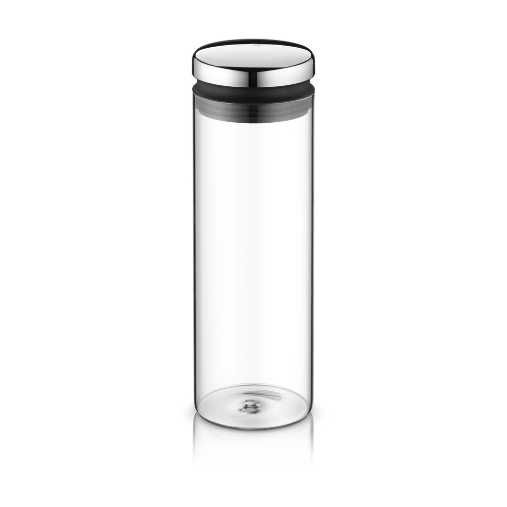 Recipient depozitare din sticla WMF Depot, 1.5L, capac argintiu