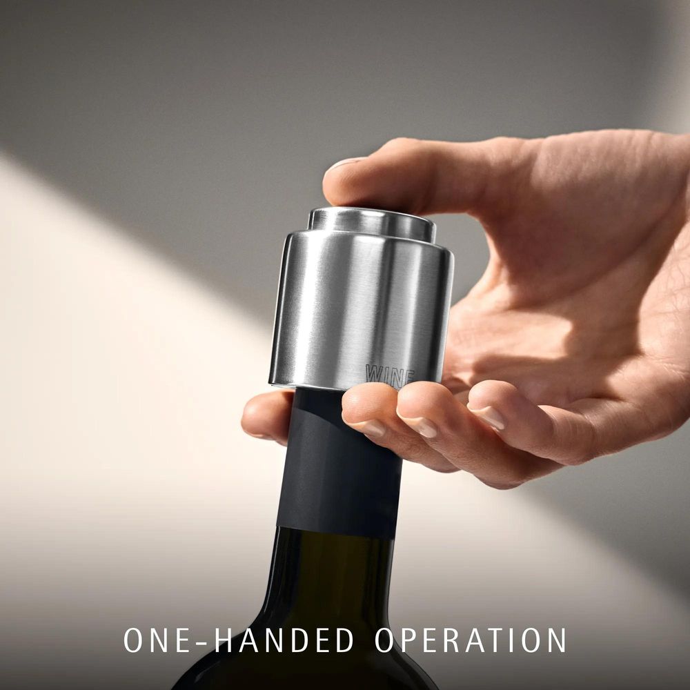 Dop pentru sticla de vin WMF Clever & More, 4.7cm inaltime, Cromargan®