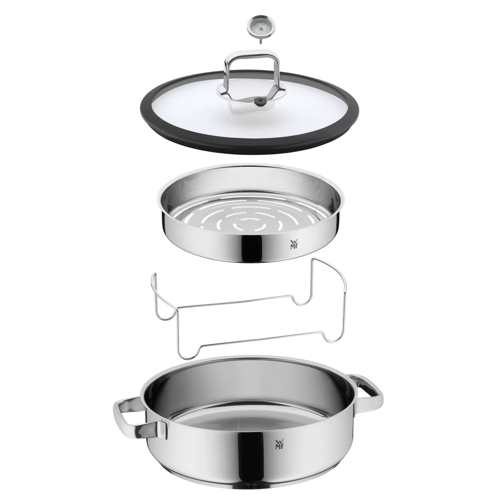 Vas pentru gatit la aburi WMF Vitalis Aroma, Cromargan®, argintiu