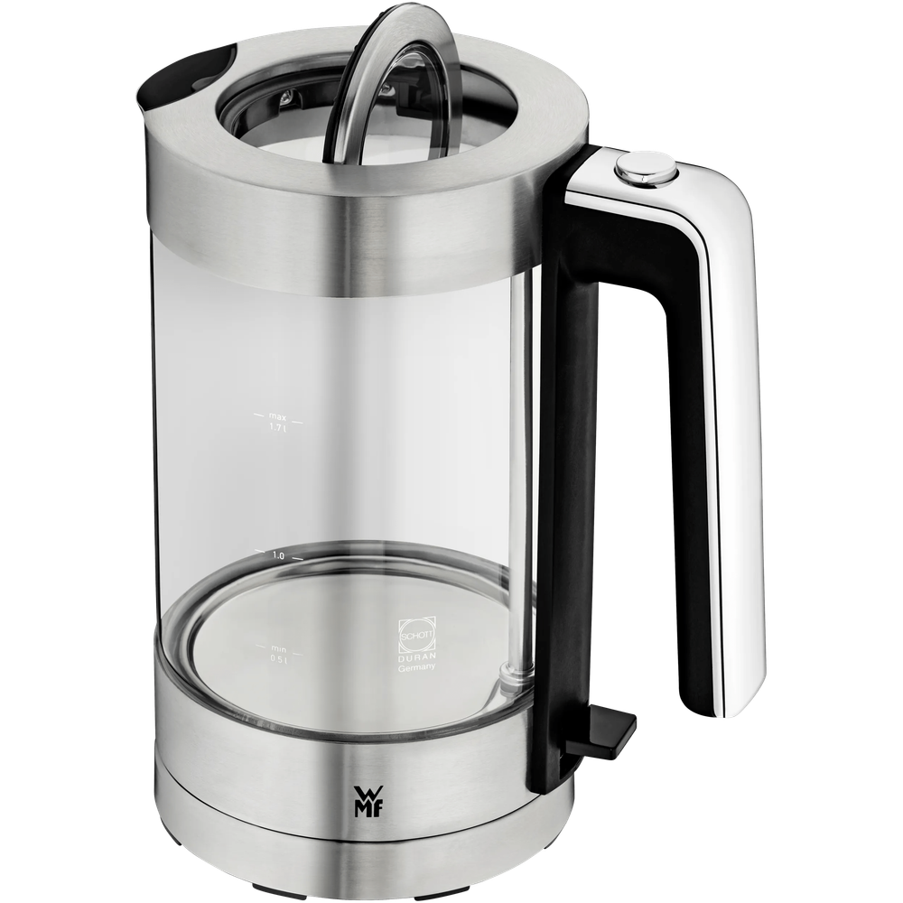 Fierbator WMF Lono, 3000 W, 1.7 L, filtru de apa detasabil, Cromargan®
