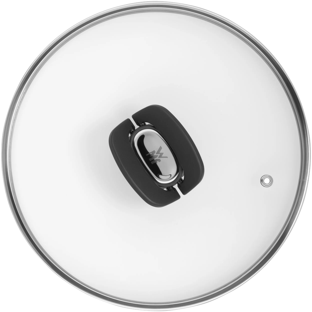 Capac de sticla pentru oala WMF Click & Serve, 20 cm, Cromargan®