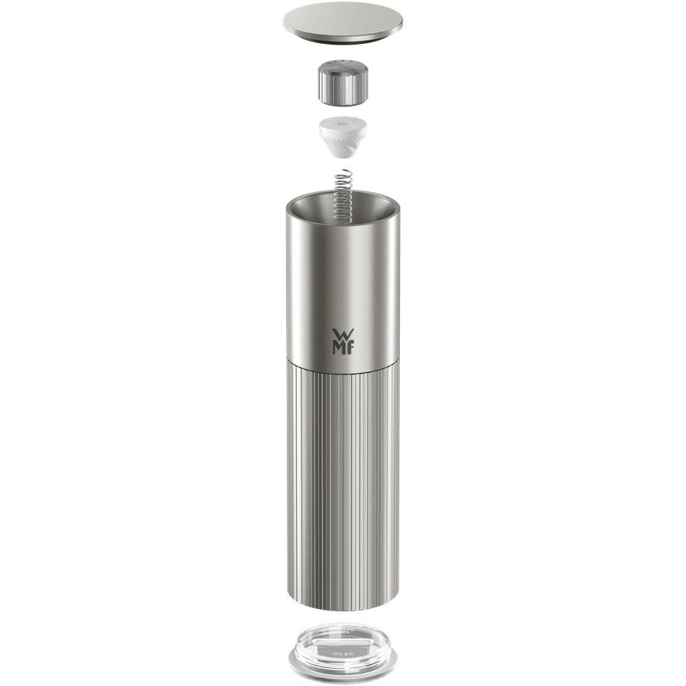 Rasnita condimente WMF Signature Pro, mecanism CeraMill®, argintiu