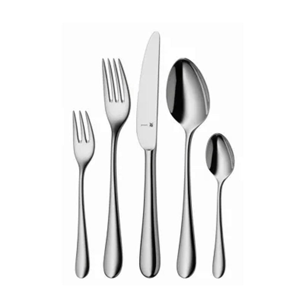 Set de tacamuri din 30 de piese WMF Merit, Cromargan protect®