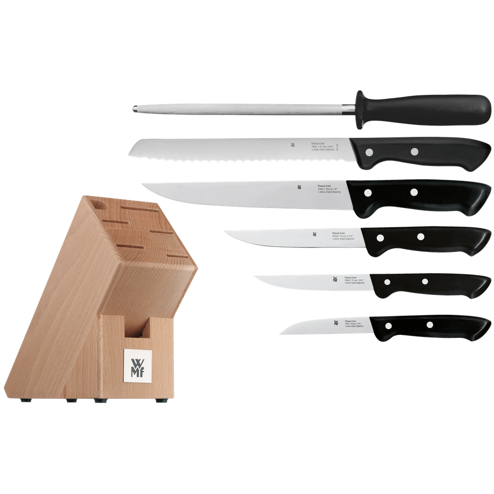 Set de cutite WMF Classic Line, 7 piese