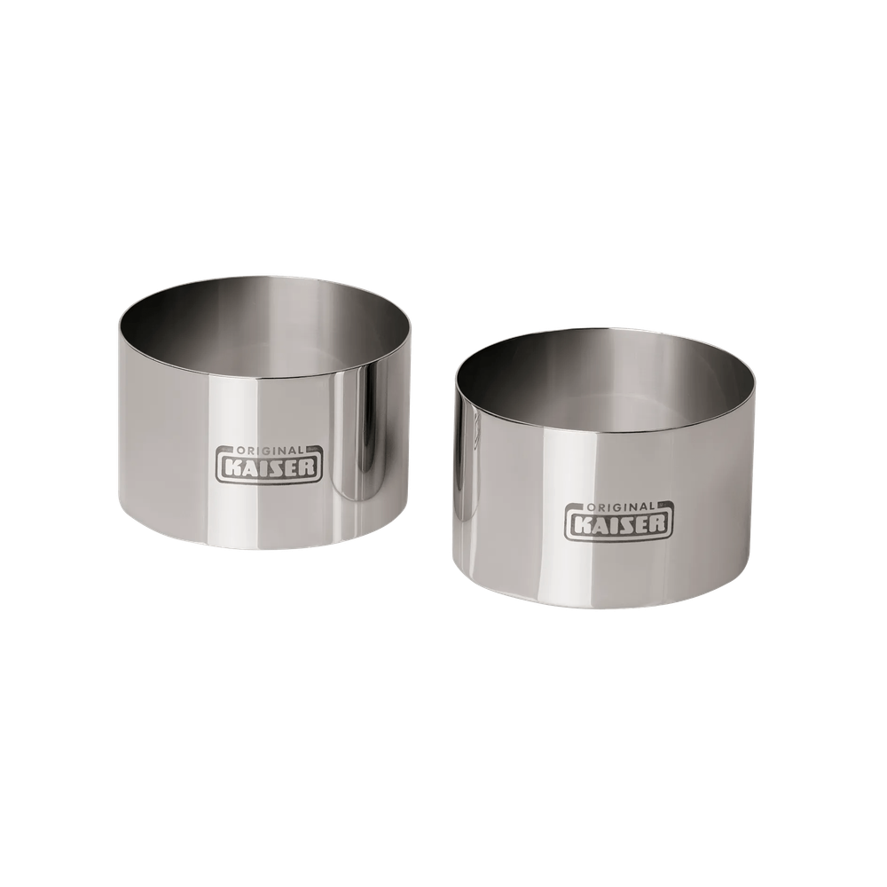 Set 2 forme de copt KAISER Inspiration, finisaj lucios, inox, argintiu