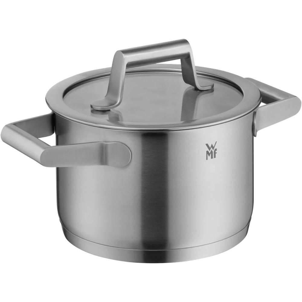 Set de 5 oale cu capac WMF Comfort Line, inductie, mat, Cromargan®