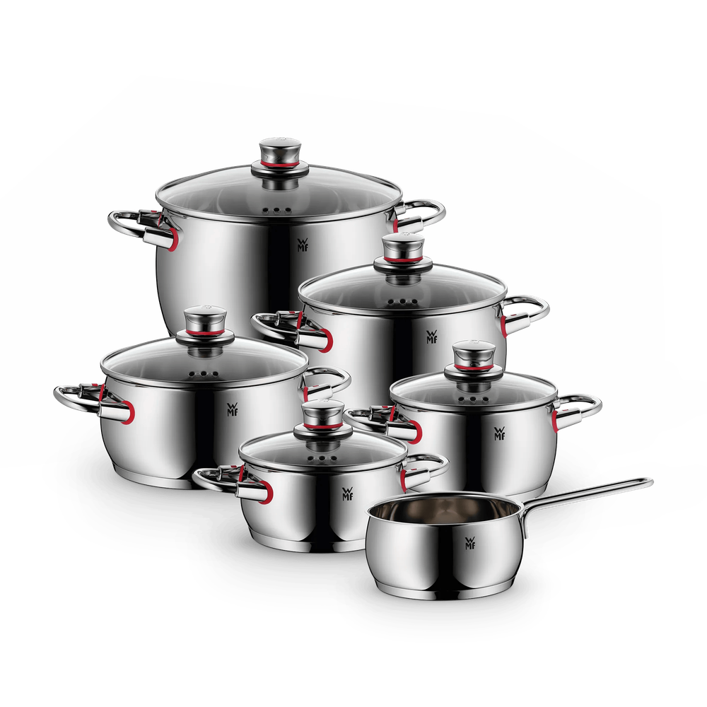 Set de 6 oale cu capac WMF Quality One, inductie, Cromargan®