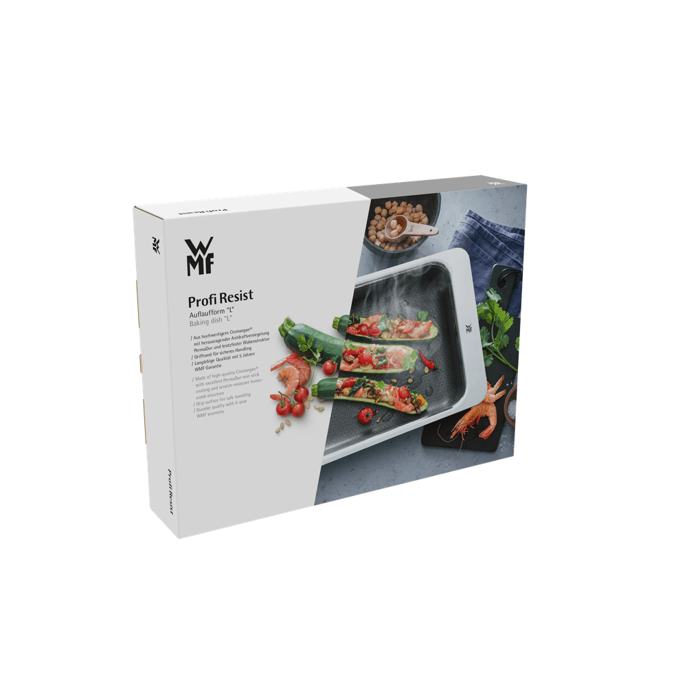 Tava de copt WMF Profi Resist L, invelis antiaderent, Cromargan®