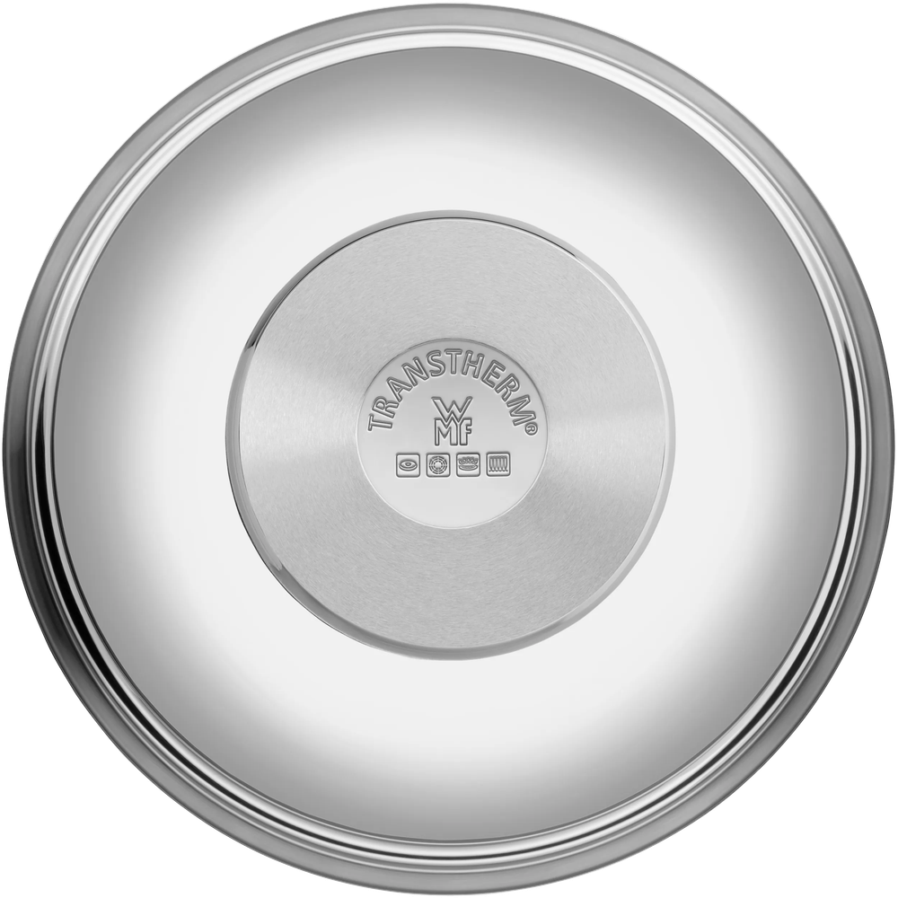 Tigaie wok WMF Click&Serve, 26 cm, Cromargan®, TransTherm®, inductie