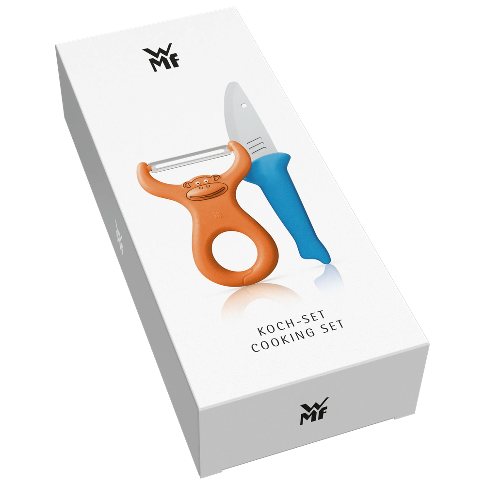 Set peeler & cutit pentru copii WMF, 2 piese, Cromargan®