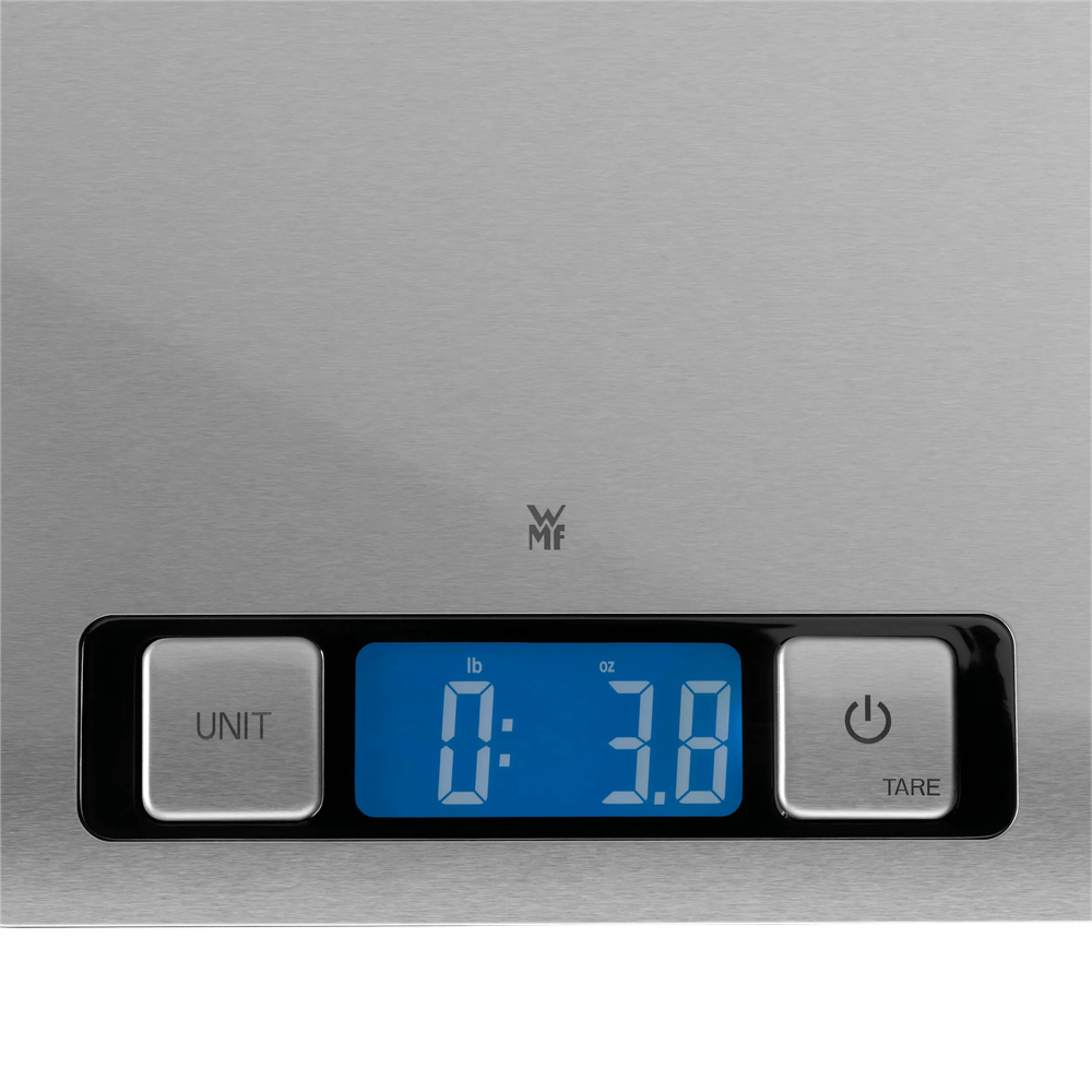 Cantar de bucatarie WMF, 5 kg, functie tara, otel inoxidabil, 