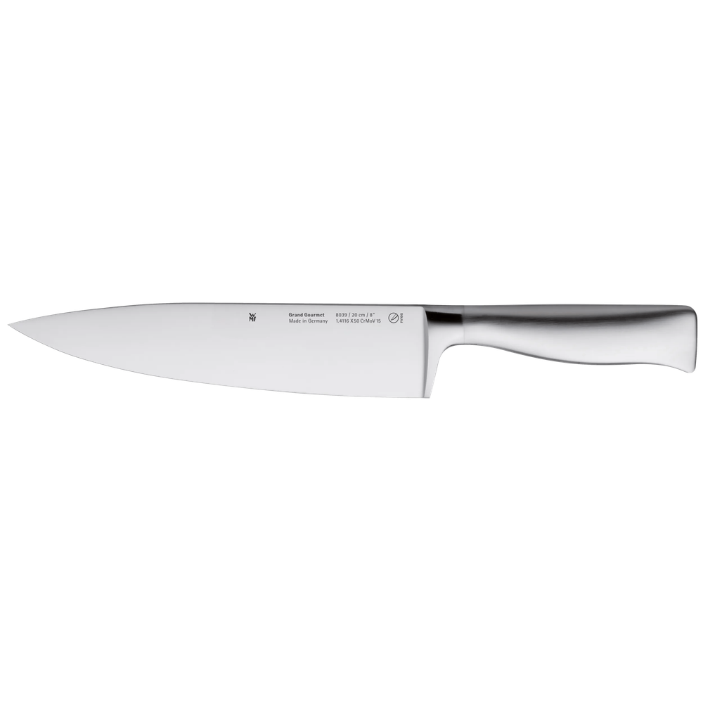 Set cutite si suport WMF Grand Gourmet, foarfeca inclusa, argintiu