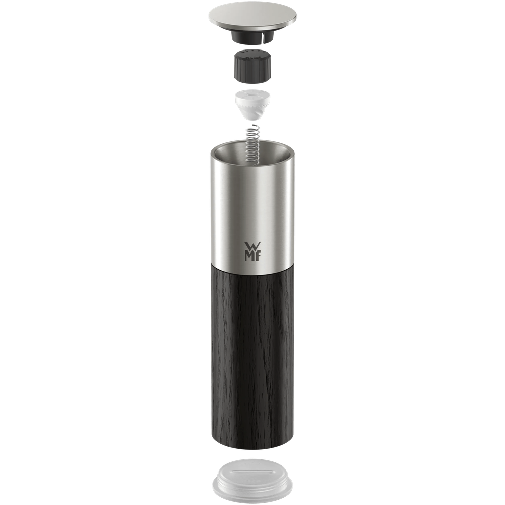 Rasnita condimente WMF Nature Pro, mecanism ceramic CeraMill®, negru