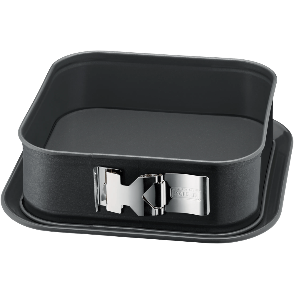 Forma de copt KAISER La Forme Plus, 24 x 24 cm, baza detasabila, negru